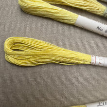 Load image into Gallery viewer, Yellow Vintage Linen Tread