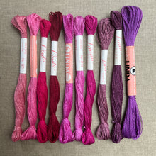 Load image into Gallery viewer, Linda Petals 1960's embroidery linen