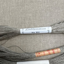 Load image into Gallery viewer, Brown Grey Vintage Linen Tread