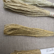 Load image into Gallery viewer, Yellow & Mustard Vintage Linen Tread
