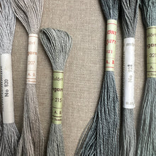 Load image into Gallery viewer, Grey & Mineral Vintage Linen Tread