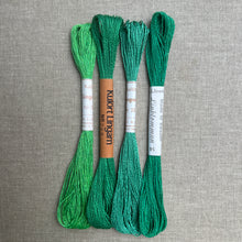 Load image into Gallery viewer, Emerald Vintage Linen Tread