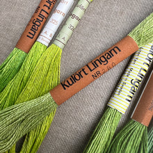 Load image into Gallery viewer, Green Vintage Linen Tread