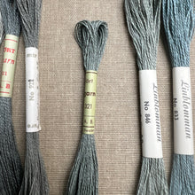 Load image into Gallery viewer, Grey & Mineral Vintage Linen Tread