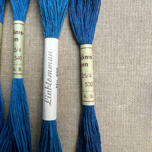 Load image into Gallery viewer, Blue Hemstitch Linen 25/4