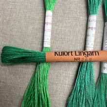 Load image into Gallery viewer, Emerald Vintage Linen Tread
