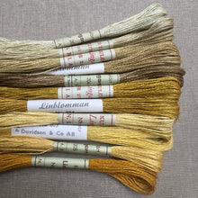 Load image into Gallery viewer, Yellow & Mustard Vintage Linen Tread