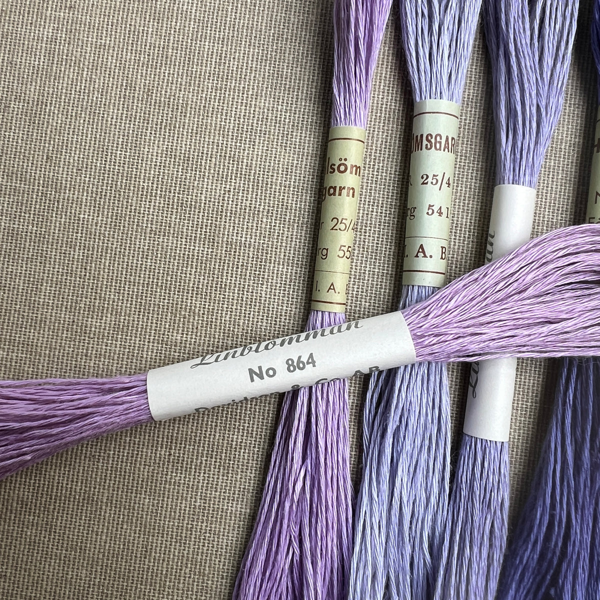 Purple Hemstitch Linen 25/4 – Studio Flax