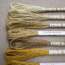 Load image into Gallery viewer, Yellow & Mustard Vintage Linen Tread