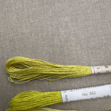 Load image into Gallery viewer, Yellow Vintage Linen Tread