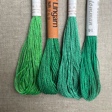 Load image into Gallery viewer, Emerald Vintage Linen Tread