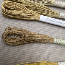 Load image into Gallery viewer, Yellow & Mustard Vintage Linen Tread