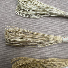 Load image into Gallery viewer, Yellow & Mustard Vintage Linen Tread