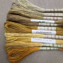 Load image into Gallery viewer, Yellow & Mustard Vintage Linen Tread