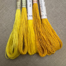Load image into Gallery viewer, Yellow Vintage Linen Tread