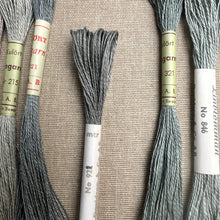 Load image into Gallery viewer, Grey & Mineral Vintage Linen Tread