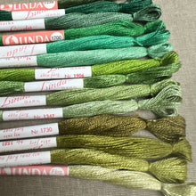 Load image into Gallery viewer, Linda Green 1960's embroidery linen