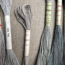 Load image into Gallery viewer, Grey & Mineral Vintage Linen Tread