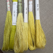 Load image into Gallery viewer, Yellow Vintage Linen Tread