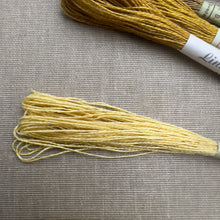 Load image into Gallery viewer, Yellow & Mustard Vintage Linen Tread
