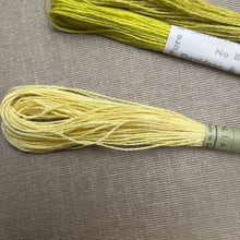 Load image into Gallery viewer, Yellow Vintage Linen Tread