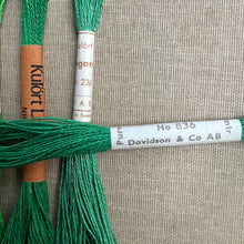 Load image into Gallery viewer, Emerald Vintage Linen Tread