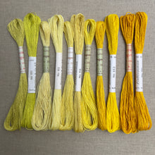 Load image into Gallery viewer, Yellow Vintage Linen Tread