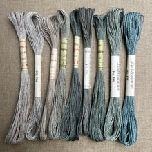 Load image into Gallery viewer, Grey & Mineral Vintage Linen Tread