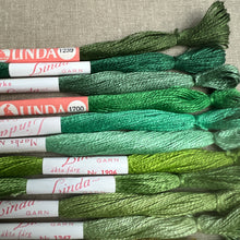 Load image into Gallery viewer, Linda Green 1960's embroidery linen
