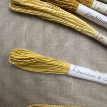 Load image into Gallery viewer, Yellow & Mustard Vintage Linen Tread