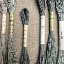 Load image into Gallery viewer, Grey & Mineral Vintage Linen Tread