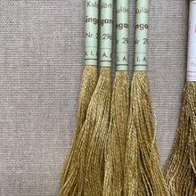 Load image into Gallery viewer, Yellow & Mustard Vintage Linen Tread
