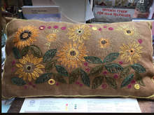 Load image into Gallery viewer, Natural Linen Nordiska Sunflower (1964) Panel Kit