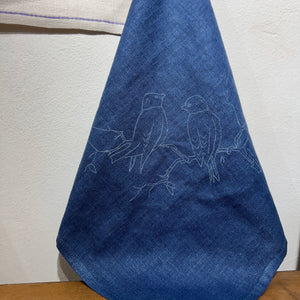 Blue Linen Napkin