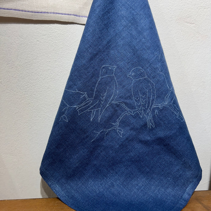 Blue Linen Napkin