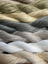Load image into Gallery viewer, Linen Embroidery Hanks - Neutrals / Sands