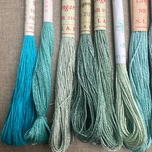 1960s Linen Thread Set