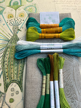 Load image into Gallery viewer, Nordiska Peacock 5309 with vintage linen threads