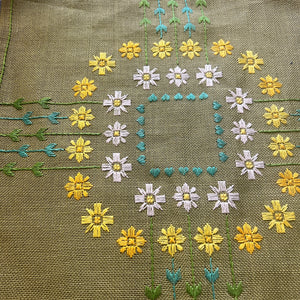 Linen Daisies 6367 by Nordiska