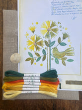 Load image into Gallery viewer, Nordiska 9015 - Yellow Bird with Flowers