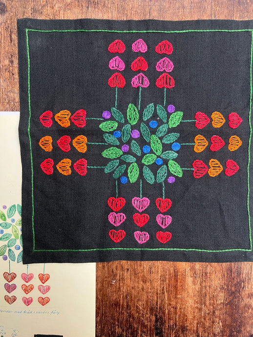 Nordiska 60s Heart Cloth