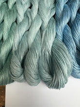 Load image into Gallery viewer, Linen Embroidery Hanks / Pale Blue/Aqua
