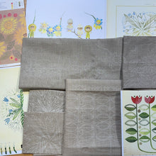 Load image into Gallery viewer, SECONDS SALE  5 x Springtime Nordiska Linen Prints 5C