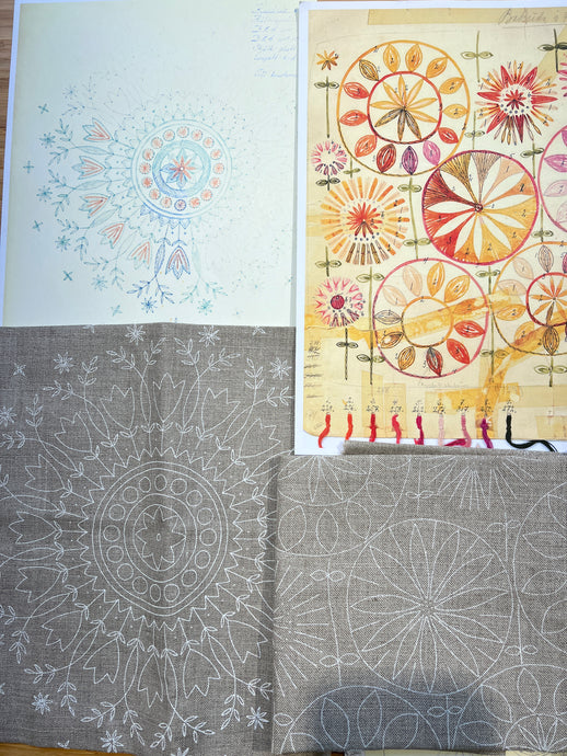 SECONDS SALE 4 x Nordiska Linen Prints 5A