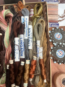 Textile Artist’s Treasure - Vintage Brown #3