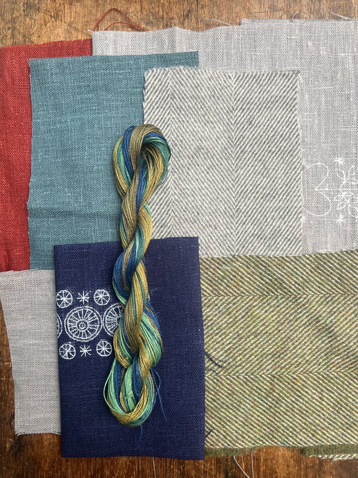 #16 Linen Tweed & Vintage Set