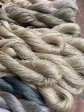 Load image into Gallery viewer, Linen Embroidery Hanks - Neutrals / Sands