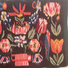 Load image into Gallery viewer, Flowers and Bird - 1960s Weave