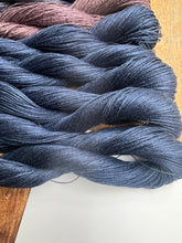 Load image into Gallery viewer, Linen Embroidery Hanks / Blues