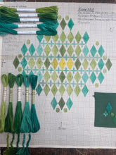Load image into Gallery viewer, Geometric Green Nordiska 7360 (50/60s)